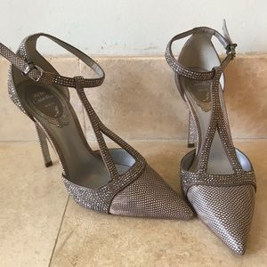RENE CAOVILLA ankle strap heels